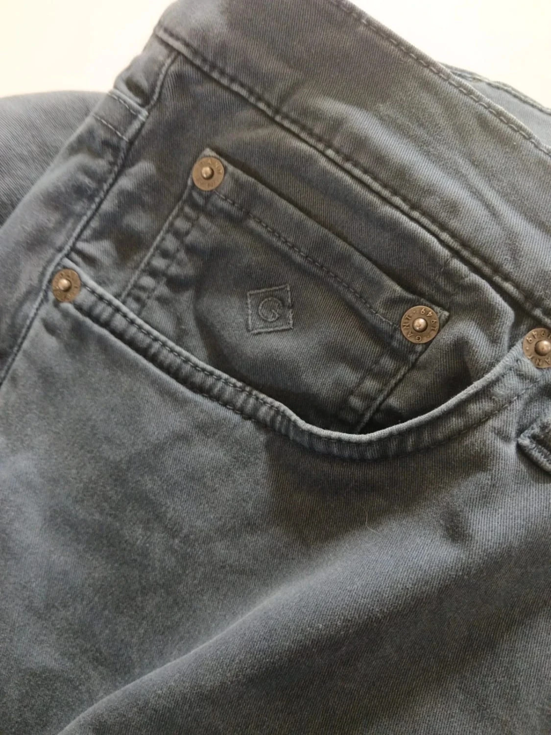 C70 Calça Jeans Gant Tamanho W31 L34 – photo 7